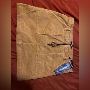 Blue Spice zip skirt